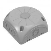 Коробка распред. для видеокамер двухкомп. безгалогенная (HF) серая 100х100х50  Промрукав 60-0500