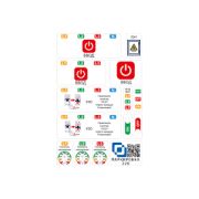 Маркировка для электрощитов доп набор для 3фаз EL-3f