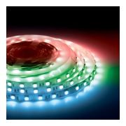 Светодиодная лента SMD 5050/24В/14.4Вт/м/60д/м/RGB/IP20 уп.5м Apeyron 00-337