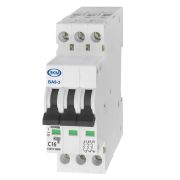 Выключатель автоматический модульный 3п C 16А 4.5кА 27мм Меандр 4680019910697