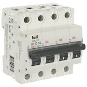Выключатель автоматический модульный 4п C 40А M06N ARMAT IEK AR-M06N-4-C040