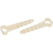 Дюбель-хомут для плоского кабеля ДХ-П 10 мм (уп.100шт) нейлон Зубр 30912-10