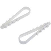 Дюбель-хомут для круглого кабеля ДХ-К 10 мм (уп.100шт) нейлон Зубр 30911-10