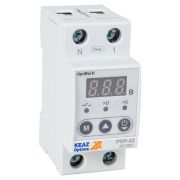 Реле напряжения OptiRel D PVP-63 с ЖК-дисплеем 63 А КЭАЗ 357864