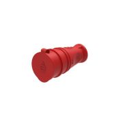 Розетка кабельная MultiSet 16А 2P+E 250В IP44 каучук красн. SE MST4402RD