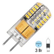Лампа LED 3Вт 12В G4 6400К 250Лм капсульная Feron 25533