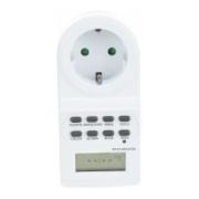 Розетка с таймером TM22 3500Вт 16A IP20 Feron 23205