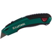 Нож трапецевидное лезвие (автостоп) KRAFTOOL (Э) 09241_z02