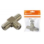 Соединитель кабеля тройник гнезда TDM SQ1809-0017