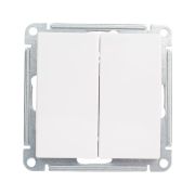 Выключатель 2-кл. СП W59 10А IP20 10AX механизм бел. SE VS510-252-1-86
