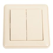 Выключатель 2-кл. СП W59 10А IP20 10AX в сборе сл. кость SE VS510-252-28