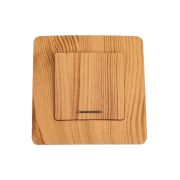 Выключатель 1-кл. СП Blanca 10А IP20 (сх. 1) 250В с подсветкой ясень SE BLNVS010115