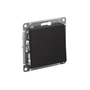 Выключатель 1-кл. AtlasDesign (сх. 1) 10AX быстрозажим. клем. механизм карбон SE ATN001011S