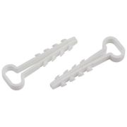 Дюбель-хомут 5-10мм для плоского кабеля NO-224-563 бел. (уп.10шт) Эра Б0066250