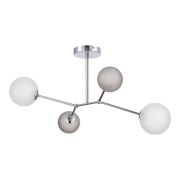 SLE1107-103-04 Светильник подвесной Хром/Белый, Серый G9 LED 4*5W 4000K MALTE