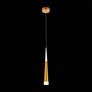 SLE200103-01 Светильник подвесной Золотистый/Золотистый, Белый LED 1*7W 3000K ORPELO