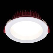 ST752.538.18 Св-к встр. Белый LED 1*18W 3000K 1 440Lm Ra80 100° IP44 D140xH52 100-240VV Встраиваемые светильники