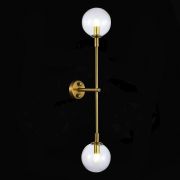 SL1506.201.02 Бра ST-Luce Золотистый/Прозрачный G9 2*5W 4000K CHIETI