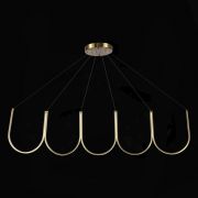 SL6202.213.01 Светильник подвесной ST-Luce Золотистый LED 1*68W 3000K HEIT