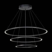 ST605.403.114 Cветильник подвесной SMART ST-Luce Черный/Белый LED 1*114W 2800-6500K AURA