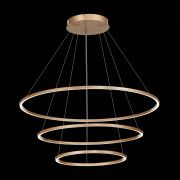 ST605.203.114 Cветильник подвесной SMART ST-Luce Золотистый/Белый LED 1*114W 2800-6500K AURA