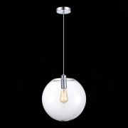 SL1056.133.01 Подвес ST-Luce Хром/Прозрачный E27 1*60W NOOR