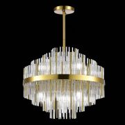 SL1634.303.09 Люстра потолочная ST-Luce Латунь/Прозрачный E14 9*60W RENS