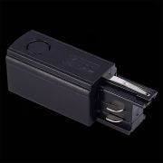 ST030.409.10R Правый Токоподвод для трехфазного шинопровода ST-Luce Черный TRACE