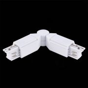 ST030.509.18 Поворотный угол для трехфазного шинопровода ST-Luce Белый TRACE