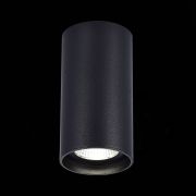 ST157.442.15 Светильник потолочный Черный LED 1*15W 4000K 1 200Lm Ra>90 60° IP44 D75xH140 220-265V Накладные светильники