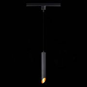 ST152.416.01 Светильник трековый Черный GU10 1*50W IP20 D60xH400 220V Без ламп BASE