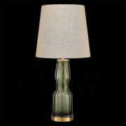SL1005.904.01 Прикроватная лампа ST-Luce Оливковый, Латунь/Серый E27 1*40W SAYA