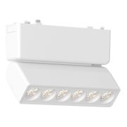 ST675.536.06 Магнитный трековый светильник Белый LED 1*6W 3000K 360Lm Ra>90 IP20 L122xW26xH82 48V SKYFLAT