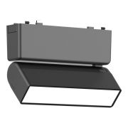 ST676.436.05 Магнитный трековый светильник Черный LED 1*5W 3000K 260Lm Ra>90 IP20 L122xW26xH80 48V SKYFLAT