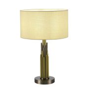 SL1638.304.01 Прикроватная лампа ST-Luce Латунь/Серый E14 1*42W GLORIA