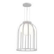 SL6129.503.01 Светильник подвесной ST-Luce Белый/Белый E27 1*60W NORDIC