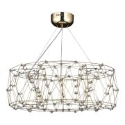 SL6602.203.48 Светильник подвесной ST-Luce Золотистый/Прозрачный LED 1*48W 4000K GRAVETTA