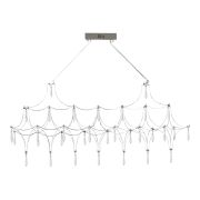 SL6603.103.17 Светильник подвесной ST-Luce Хром/Прозрачный LED 1*17W 4000K GRAVETTA