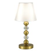 SL2003.304.01 Прикроватная лампа ST-Luce латунь/белый E27 1*40W AURORA