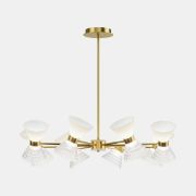 SL2004.303.16 Светильник подвесной ST-Luce латунь/прозрачный, белый, латунь G9 LED 16*5W SPIRIT