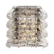 SL6137.101.02 Светильник настенный ST-Luce никель/прозрачный E14 2*40W STROZZI