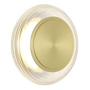 SL6239.201.03 Светильник настенный ST-Luce золото/прозрачный LED 1*7W 3000K FRITTELA