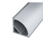 ST017.129.00 Угловой профиль с рассеивателем ST-Luce Алюминий анодированный Светодиодные ленты