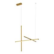 SL6207.113.37 Светильник подвесной ST-Luce Матовое серебро LED 1*37W 3000K RETICO