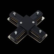 ST002.449.00 Коннектор X-образный ST-Luce Черный BASE