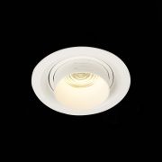 ST701.538.12 Св-к встр. Zoom Белый LED 1*12W 3000K 960Lm Ra90 15°-60° IP20 D115xH95 170-240V Встраиваемые светильники