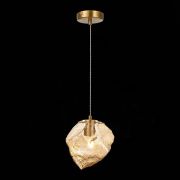 SL1175.303.01 Подвес ST-Luce Латунь/Янтарный E14 1*40W PORTICI