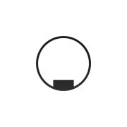 Настенный светильник (бра) Maytoni MOD058WL-L25BK