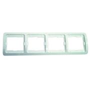 Рамка 4-м Mimoza горизонт. бел. Makel 22039