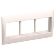 Рамка 6мод. с суппортом 75мм бел. PRIMER IEK CKK-40D-RSU6-075-K01